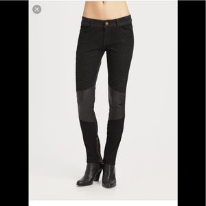 Current/Elliott the Roadtrip Leather Legging Jean